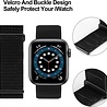 Strap-it® Strap-it Apple Watch Ultra nylon loop bandje (zwart) Strap-it® Strap-it Apple Watch Ultra nylon loop bandje (zwart)