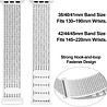 Strap-it® Strap-it Apple Watch Ultra nylon loop bandje (wit) Strap-it® Strap-it Apple Watch Ultra nylon loop bandje (wit)