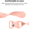 Strap-it® Strap-it Apple Watch Ultra siliconen bandje (lichtroze) Strap-it® Strap-it Apple Watch Ultra siliconen bandje (lichtroze)