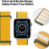 Strap-it® Strap-it Apple Watch Ultra nylon loop bandje (geel) Strap-it® Strap-it Apple Watch Ultra nylon loop bandje (geel)