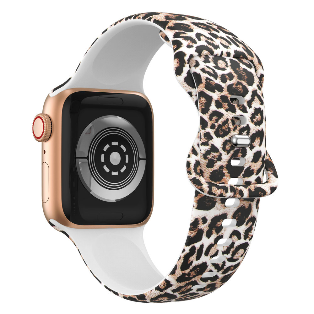Strap-it® Strap-it Lucky Leopard Apple Watch Ultra bandje