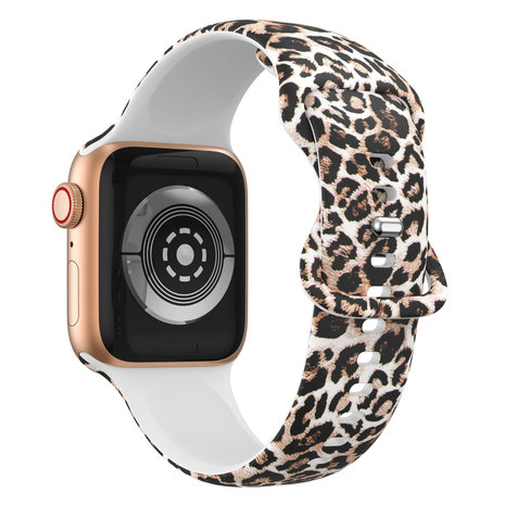 Strap-it® Strap-it Lucky Leopard Apple Watch Ultra bandje