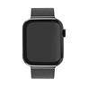 Strap-it® Strap-it Apple Watch Ultra stalen Milanese band (zwart) Strap-it® Strap-it Apple Watch Ultra stalen Milanese band (zwart)