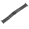 Strap-it® Strap-it Apple Watch Ultra stalen Milanese band (zwart) Strap-it® Strap-it Apple Watch Ultra stalen Milanese band (zwart)