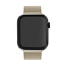 Strap-it® Strap-it Apple Watch Ultra stalen Milanese band (goud) Strap-it® Strap-it Apple Watch Ultra stalen Milanese band (goud)