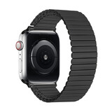 Strap-it® Apple Watch Ultra stalen rekband (zwart)