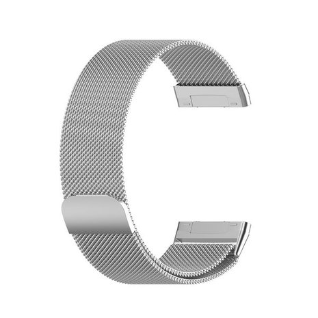 Strap-it® Strap-it Fitbit Sense 2 Milanese band (zilver)