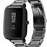 Strap-it® Strap-it Xiaomi Amazfit Bip titanium bandje (grafiet) Strap-it® Strap-it Xiaomi Amazfit Bip titanium bandje (grafiet)