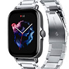 Strap-it® Strap-it Amazfit GTS 3 titanium bandje (zilver) Strap-it® Strap-it Amazfit GTS 3 titanium bandje (zilver)