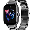 Strap-it® Strap-it Amazfit GTS 3 titanium bandje (grafiet) Strap-it® Strap-it Amazfit GTS 3 titanium bandje (grafiet)