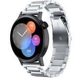 Strap-it® Huawei Watch GT 3 42mm titanium bandje (zilver)