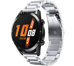 Strap-it® Huawei Watch GT 2 titanium bandje (zilver)