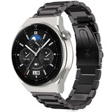 Strap-it® Huawei Watch GT 3 Pro 46mm titanium bandje (zwart)