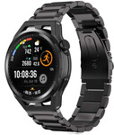 Strap-it® Strap-it Huawei Watch GT Runner titanium bandje (zwart)