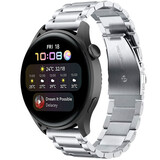 Strap-it® Huawei Watch 3 (Pro) titanium bandje (zilver)