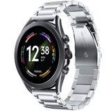 Strap-it® Fossil Gen 6 44mm titanium bandje (zilver)