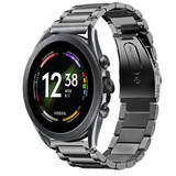 Strap-it® Fossil Gen 6 44mm titanium bandje (grafiet)
