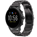 Strap-it® Fossil Gen 5 titanium bandje (zwart)