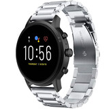 Strap-it® Fossil Gen 5 titanium bandje (zilver)