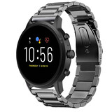 Strap-it® Fossil Gen 5 titanium bandje (grafiet)