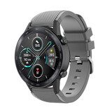 Strap-it® Honor Magic Watch 2 siliconen bandje (grijs)