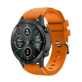 Strap-it® Honor Magic Watch 2 siliconen bandje (oranje)