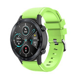 Strap-it® Honor Magic Watch 2 siliconen bandje (lichtgroen)