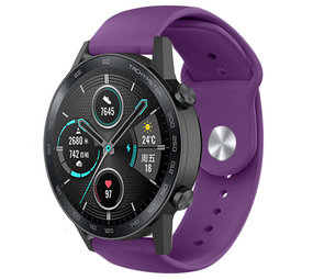 Strap-it® Honor Magic Watch 2 sport band (paars)