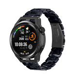 Strap-it® Huawei Watch GT Runner resin band (zwart/wit)