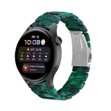 Strap-it® Huawei Watch 3 (Pro) resin band (groen)