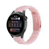Strap-it® Huawei Watch 3 (Pro) resin band (roze)
