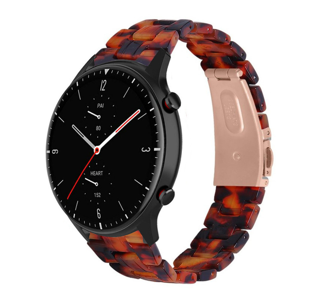 Strap-it® Strap-it Amazfit GTR 2 resin band (lava) Strap-it® Strap-it Amazfit GTR 2 resin band (lava)