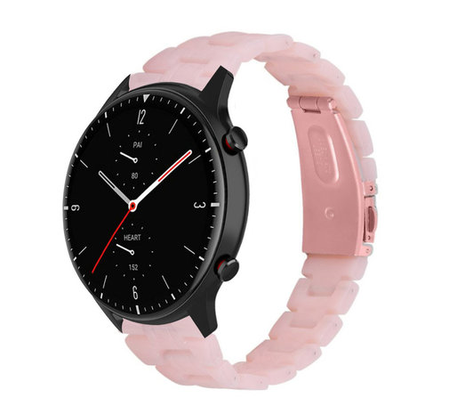 Strap-it® Strap-it Amazfit GTR 2 resin band (roze)