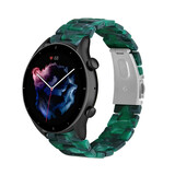 Strap-it® Amazfit GTR 3 resin band (groen)