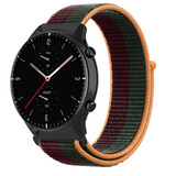 Strap-it® Amazfit GTR 2 nylon band (dark cherry) Strap-it® Amazfit GTR 2 nylon band (dark cherry)