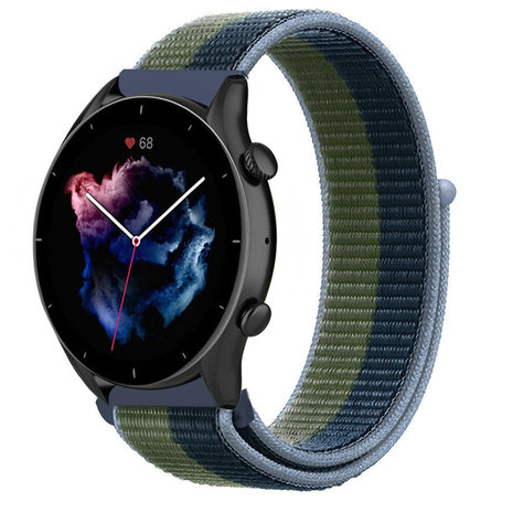 Strap-it® Strap-it Amazfit GTR 3 nylon band (moss green)