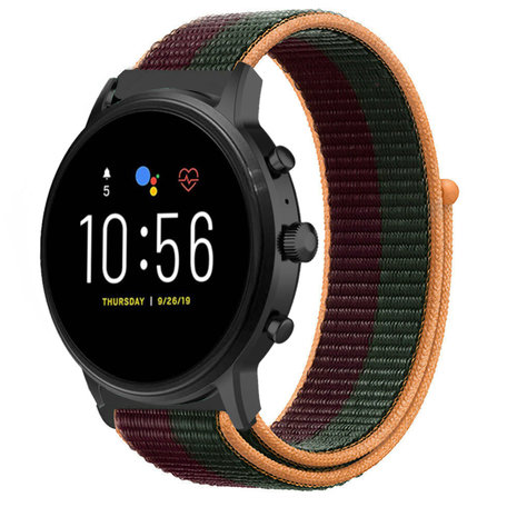 Strap-it® Strap-it Fossil Gen 5 nylon band (dark cherry)