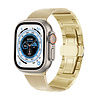 Strap-it® Strap-it Apple Watch Ultra stalen Milanese band (goud) Strap-it® Strap-it Apple Watch Ultra stalen Milanese band (goud)