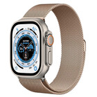 Strap-it® Strap-it Apple Watch Ultra milanese band (rosé goud)