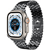 Strap-it® Strap-it Apple Watch Ultra stalen vis band (zwart) Strap-it® Strap-it Apple Watch Ultra stalen vis band (zwart)