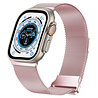 Strap-it® Strap-it Apple Watch Ultra Milanees bandje (rosé pink) Strap-it® Strap-it Apple Watch Ultra Milanees bandje (rosé pink)
