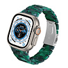 Strap-it® Strap-it Apple Watch Ultra stalen band (groen) Strap-it® Strap-it Apple Watch Ultra stalen band (groen)