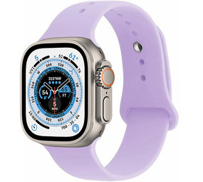 Strap-it® Apple Watch Ultra silicone band (lila)