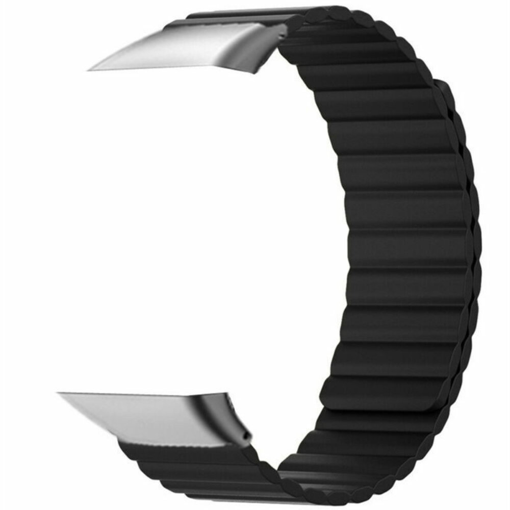 Strap-it® Strap-it Oppo Watch Free silicone link bandje (zwart)
