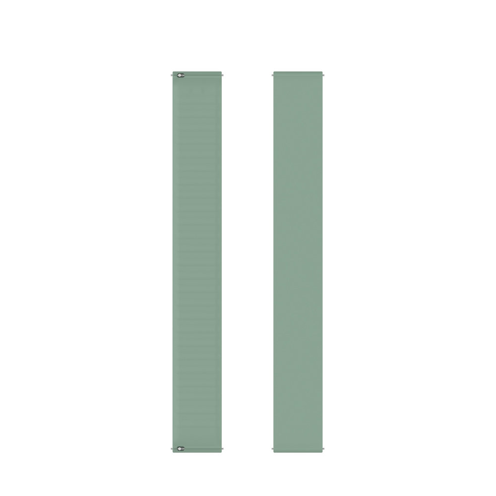 Strap-it® Strap-it Garmin Venu 2s elastisch bandje (lichtgroen)