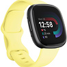 Strap-it® Strap-it Fitbit Versa 4 siliconen bandje (geel) Strap-it® Strap-it Fitbit Versa 4 siliconen bandje (geel)