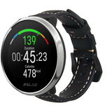 Strap-it® Polar Unite leren bandje (zwart)