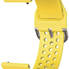Strap-it® Strap-it Amazfit GTS 3 siliconen bandje met gaatjes (geel) Strap-it® Strap-it Amazfit GTS 3 siliconen bandje met gaatjes (geel)