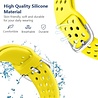 Strap-it® Strap-it Amazfit GTS 3 siliconen bandje met gaatjes (geel) Strap-it® Strap-it Amazfit GTS 3 siliconen bandje met gaatjes (geel)