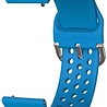 Strap-it® Strap-it Amazfit GTS 3 siliconen bandje met gaatjes (lichtblauw) Strap-it® Strap-it Amazfit GTS 3 siliconen bandje met gaatjes (lichtblauw)